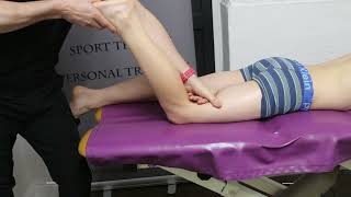 Soft tissue release  Hamstring  Release your hamstring pain quickly [upl. by Noram882]