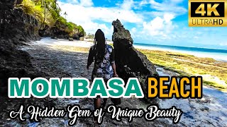 MOMBASA BEACH A Hidden Gem  Discover the Unique Beauty of Mombasa Beach in Kenya [upl. by Tu]