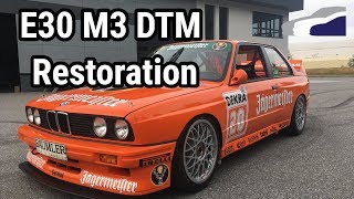 Jägermeister BMW E30 M3 DTM Restoration [upl. by Webber321]