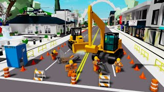 ROAD WORKER IN BROOKHAVEN RP [upl. by Ronica]