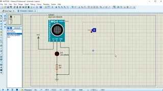 Ajouter la librerie du capteur de gaz dans proteus 8 [upl. by Pleasant]