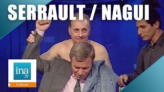 Michel Serrault et Nagui se déshabillent au 20h  Archive INA [upl. by Gaiser891]