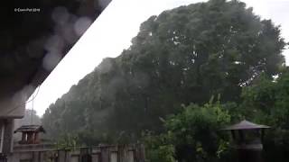 Hevige windval downburst  microburst colmschate deventer Holland 29 mei 2018 [upl. by Malka]