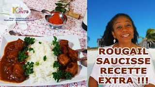 Rougail Saucisse  La recette [upl. by Ayaros613]