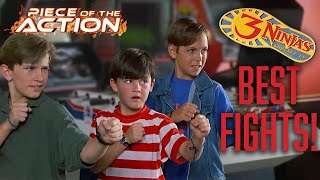 The Best Fights Of 3 Ninjas Knuckle Up  Piece Of The Action [upl. by Candy]