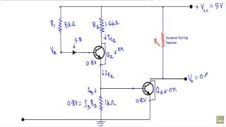 Module 3 TTL NAND Totom pole  Repeatedly asked working amp explanation [upl. by Elletnohs]