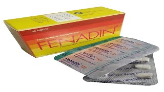 Fenadin Tablet 120 mg  হাঁচি চুলকানি চোখ লাল হওয়া এবং চুলকানি নাকতালুগলা উপশমের জন্য [upl. by Manthei]