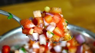 Simple Pico de Gallo Recipe [upl. by Idoux]