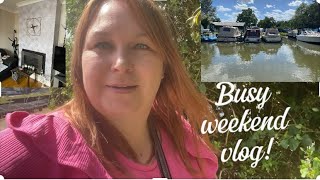 Boat trip  Voting  Decorating  Sobriety  Busy weekend vlog [upl. by Sharla]