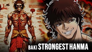 BAKI STRONGEST HANMA  ANATOMY EXPLAIN  Yujiro Hanma VS Baki Hanma [upl. by Yetnruoc]