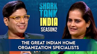 Organising Your Chaotic Life  Homestrap  Shark Tank India  Season 2 [upl. by Zehc]