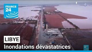 Libye  des inondations dévastatrices dans lest provoquent des centaines de morts • FRANCE 24 [upl. by Naomi]