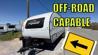 AMAZING CAMP OFF THE GRID small travel trailer2023 Forest River RPod 202 [upl. by Aissilem]