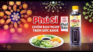 Nước Tương Phú Sĩ Chấm Rau Ngon  Tròn Sức Khỏe [upl. by Attenrev]