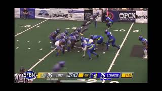 Wayne Callwood 2024 Columbus Lions AIF mid season highlights [upl. by Refanej138]