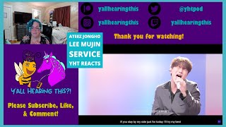 Free For All Ateez Jongho Lee Mujin Service First Time Reaction YHT Reacts [upl. by Anemolihp]