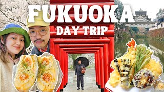 Kitakyushu Japan Vlog 🇯🇵 What to Do in Kitakyushu Kyushu Day Trip Kokura Castle Fukuoka Vlog 2024 [upl. by Nylqcaj]