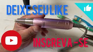 Reparo na caneta lixadeira elétrica para unhas NAIL DRILL [upl. by Leamse]