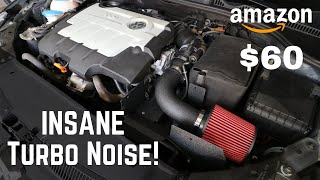 20 VW TDI Intake Before amp After Sounds [upl. by Mik]