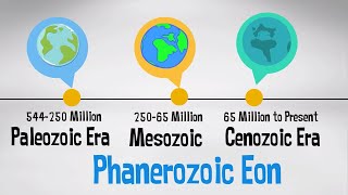 Phanerozoic Eon  Geologic Time Scale with events [upl. by Haron910]