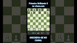 Lance brilhante xadrez xadrezbrasil chess chesscom chessgame brilliant sacrifice [upl. by Mossman376]