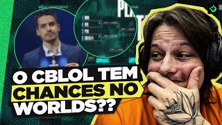 O Sorteio do Worlds 2024 Saiu o adversário do CBLOL na competição [upl. by Sal]