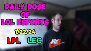 Daily Dose of Lol Esports 12224 [upl. by Kasey]