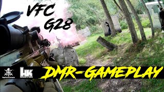 VFC G28 AEG  Airsoft DMR Gameplay in CQB Territory [upl. by Wessling]