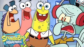 SpongeBob and Patrick Turn into Anchovies  quotSpongeChovyquot Full Scene  SpongeBob [upl. by Ariek]