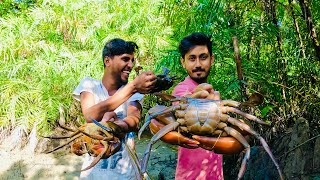 তিন মূর্তি মিলে বড়ো বড়ো কাকড়া ধরলাম😃 ​⁠​⁠ANDAMANHUNTERS [upl. by Ellennahc]