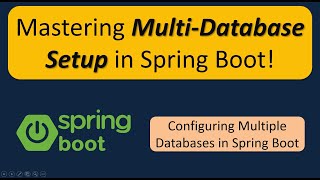 springboot mysql How to connect spring boot with mysql  spring boot database connection example [upl. by Alebasi]