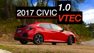 2017 Honda Civic Hatchback 1 Litre VTEC Review  Inside Lane [upl. by Assir]