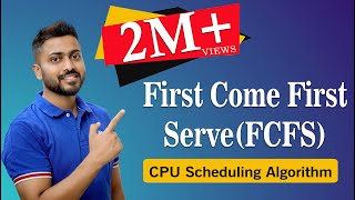 L23 First Come First ServeFCFS CPU Scheduling Algorithm with Example [upl. by Laurence]