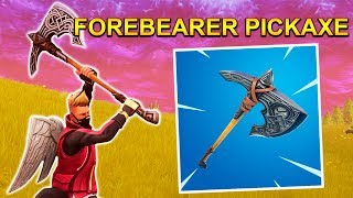 New Forebearer Pickaxe Gameplay  Fortnite Battle Royale [upl. by Sidhu]