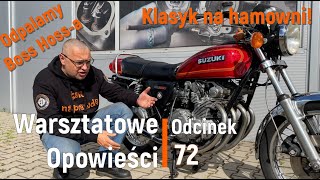 Warsztatowe Opowieści odc 72 Klasyk Suzuki GS 550 1977 na hamowni Odpalamy Boss Hossa  Porady [upl. by Namaj]