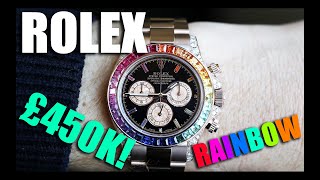 Rolex Daytona Rainbow  116595RBOW Review [upl. by Arlyne]