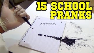 15 April Fools Day Pranks You Can Do At School  HOW TO PRANK  Nextraker [upl. by Orsini924]