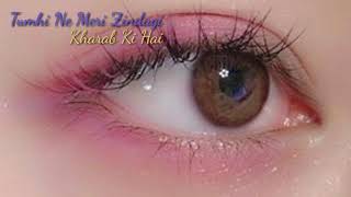 Tumhi ne meri zindagi kharab ki hai beautiful lyrics video status film Naseeb by Govinda sad love [upl. by Sualakcin]