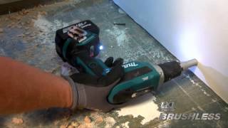 Makita 18V LXT Brushless Drywall Screwdriver and CutOut Tool Combo Kit  XT255M [upl. by Enedan178]