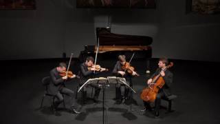 The Quatuor Ebène plays Haydn Op 202 [upl. by Ellekcir]