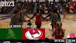 Palatine vs Elk Grove Girls Varsity Basketball [upl. by Jeanine]