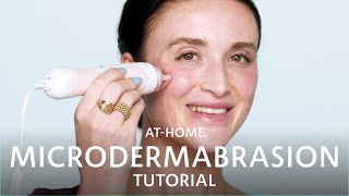 AtHome Microdermabrasion Tutorial  Sephora [upl. by Eetnwahs]