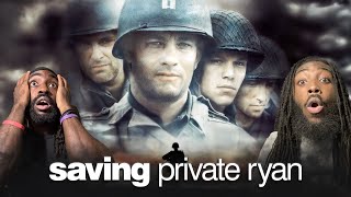 SAVING PRIVATE RYAN 1998 Movie Reaction  First Time Watching [upl. by Enelie]