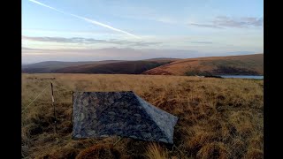 Dartmoor Wild Camping MLD Camo Trailstar 2022  Kings Tor amp Avon Dam [upl. by Mcgean]