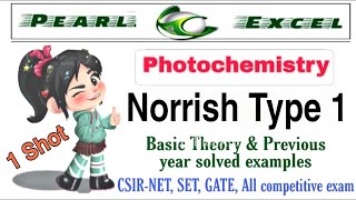 Easy way to understand concept of photochemistry and Norrish Type I reaction [upl. by Ayikaz385]