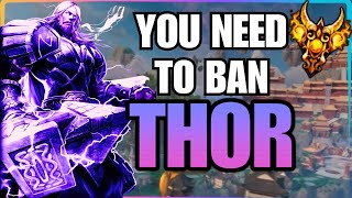 THOR SHOULD BE BANNED IN JOUST SMITE  RANKED JOUST  GRANDMASTERS GAMEPLAY [upl. by Holden649]