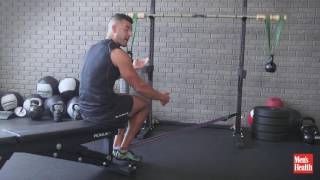 Seated Band Leg Curl [upl. by Oilisab]