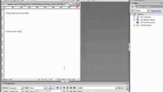 Macromedia Dreamweaver 8 Essential Training chap2 [upl. by Bohon]