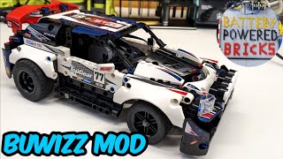 Lego Top Gear Rally Car  BuWizz mod 42109 [upl. by Hummel703]