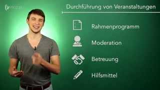 Veranstaltungen richtig durchführen  Wissen für die Ausbildung  Prozubide [upl. by Steiner]